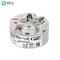 ABB溫度變送器TTH200E1HBS與節(jié)流裝置的協(xié)同應(yīng)用